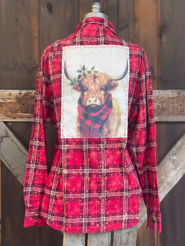 Henry The Highland Cow Under The Mistletoe Edition